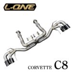 L-ONE C8 Corvette Z51 Full Straight Exhaust