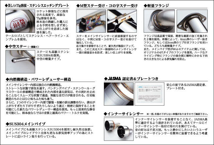 details_n1rev.jpg KAKIMOTO RACING HYPER FULLMEGA N1+ Rev. Exhaust - Image 1