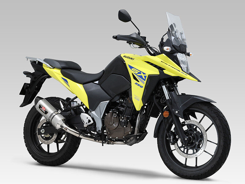 image-300.jpg YOSHIMURA R-77S Cyclone Carbon-End Exhaust — V-STROM250SX - Image 1